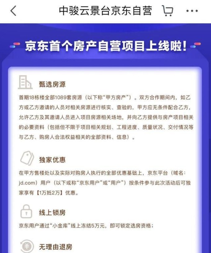 徐雷为自营房产业务“代言” 京东开始认真了？_零售_电商报